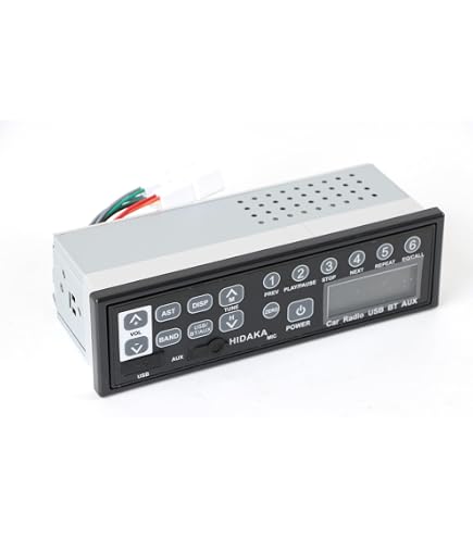 Amazon.com: Otobaijeni M200 Radio Universal Car USB AUX-in 24 Volt